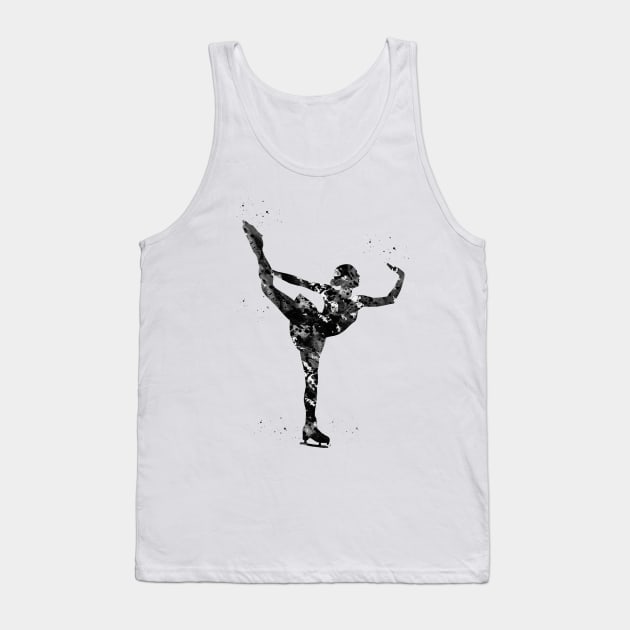 Ice Skater Tank Top by erzebeth